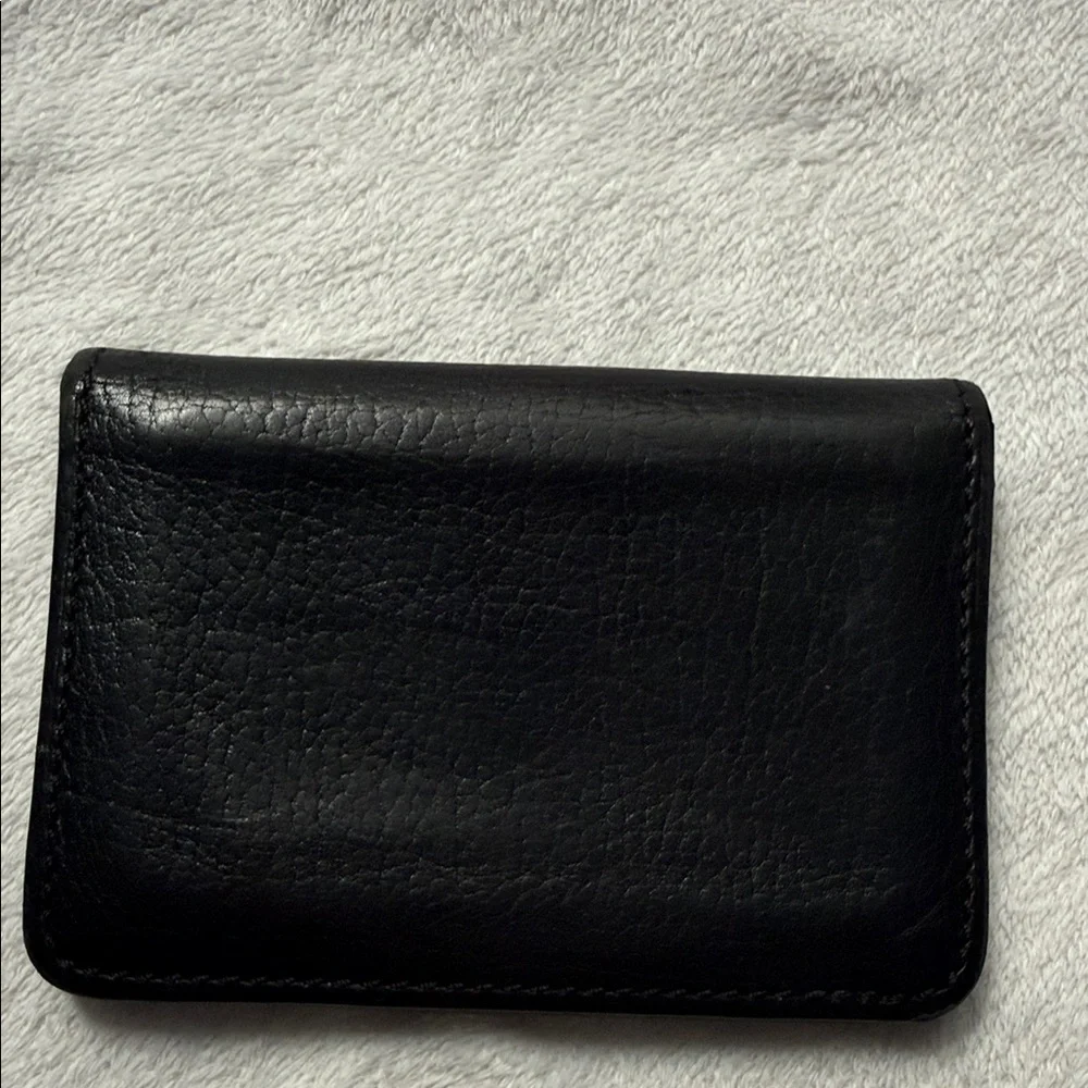 Tumi Black Leather Wallet